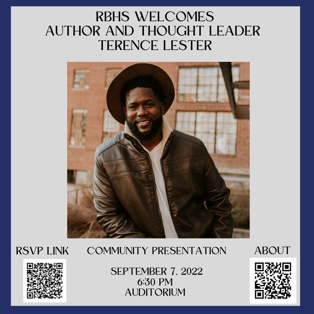 RB Welcomes Author & Though Leader Terence Lester