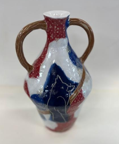 blue jay vase